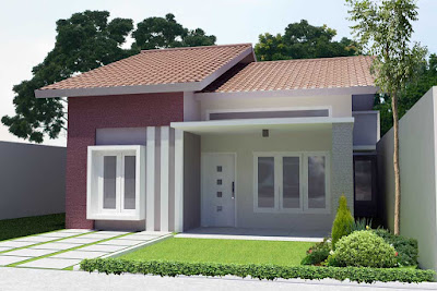 Desain teras rumah minimalis simple tapi terlihat mewah