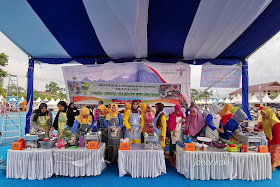 Sago Cooking Competition in Daik, Lingga Rengency, Riau, Indonesia