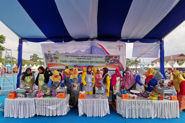 Sago Cooking Competition in Daik, Lingga Rengency, Riau, Indonesia