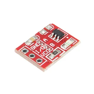 Capacitive Touch Switch Button Self-Lock Module Geekcreit for Arduino - products that work with official Arduino boards - 5pcs total hown - store