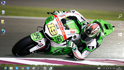 Alvaro Bautista MotoGp 2013 Theme For Windows 7 And 8