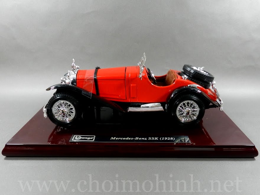 Mercedes-Benz SSK 1928 1:18 bBurago side