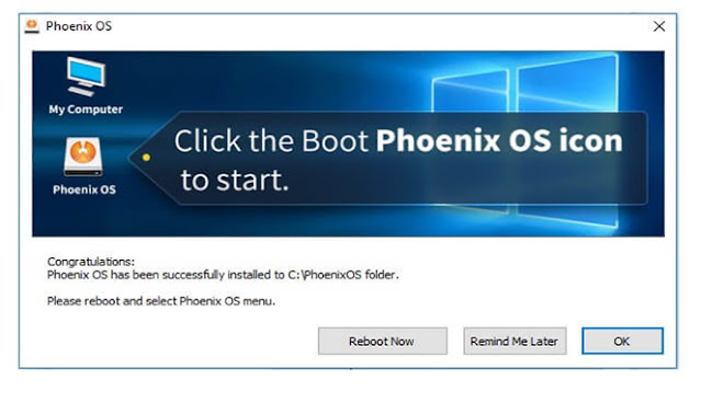 Cara Install Phoenix OS v3.6.1.564 Latest Version #5