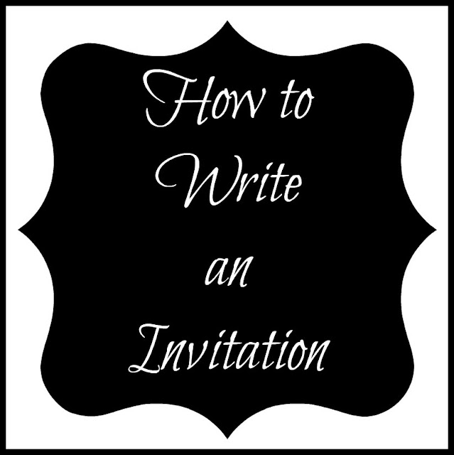 4 Ways to Write a Formal Invitation - wikiHow