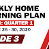 Grade 3 Weekly Home Learning Plan (WHLP) WEEK 4: Quarter 1