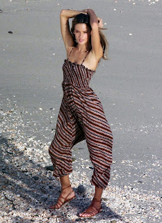 Alessandra Ambrosio at the Beach