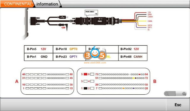 OBDSTAR P003 Read VAG Simos 2.1 IMMO Data 9