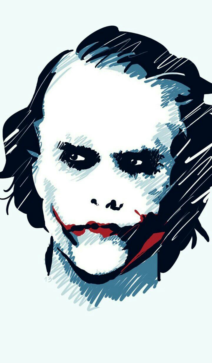  Gambar  Joker  Keren 3D  Hitam Putih Paling Populer 11 