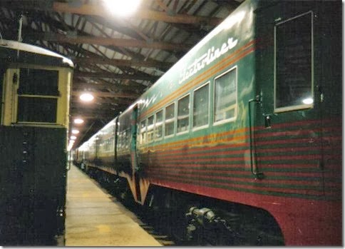 North Shore Line Electroliner at the Illinois Railway Museum on May 23, 2004