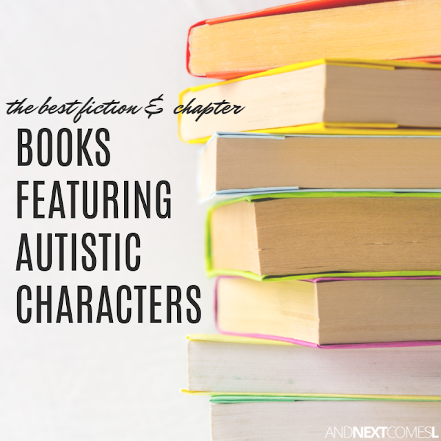 A list of autism fiction and autism chapter books that feature autistic characters