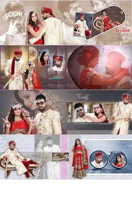 Wedding Album Design PSD Free Download 12X36 2022 HD