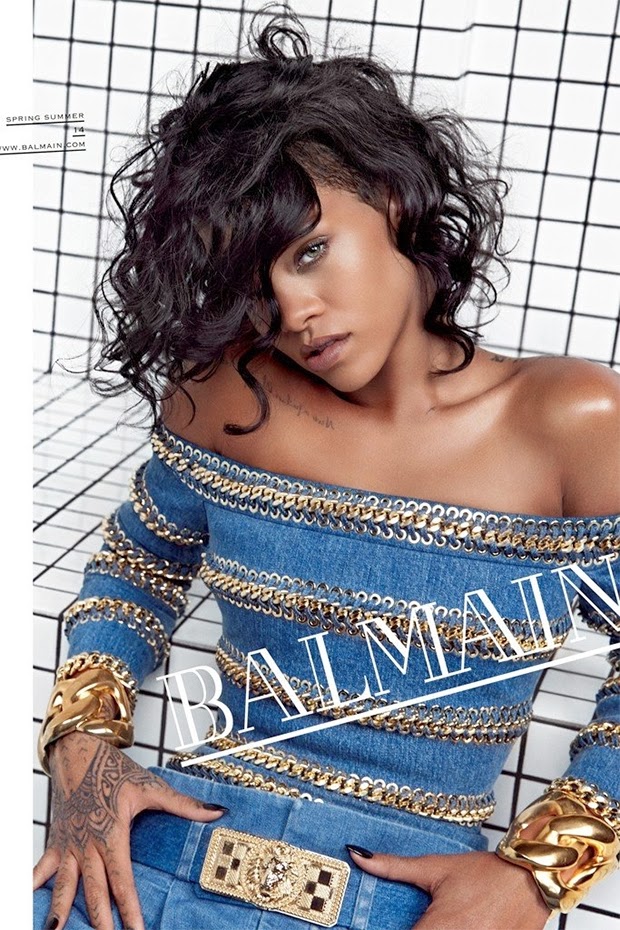 Balmain Spring/Summer 2014 Campaign Presents Rihanna