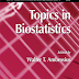 Topics in Biostatistics (Methods in Molecular Biology)