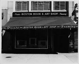 Boston Book & Art Shop, Boylston Street, Boston, circa 1955