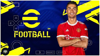Download eFootball PES 2022 PPSSPP Cristiano Ronaldo To MU English Commentary & New Extreme Difficulty