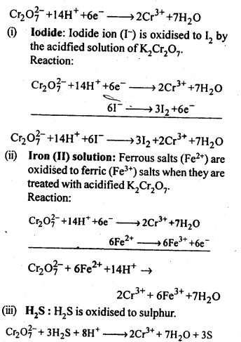 Solutions Class 12 Chemistry Chapter-8 (The d and f Block Elements)