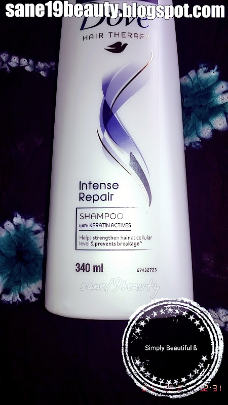 Review of Dove Hair Therapy Intense Repair shampoo. Pic 7