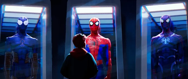 Spider-man-un-nuevo-universo-Spider-man-Animacion-cine-reseñas-2018-Sony-Pictures-Aventuras-accion-superhéroes