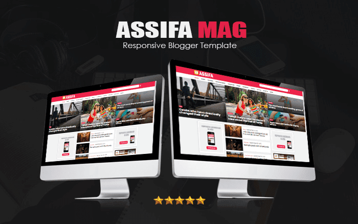 Assifa Mag Responsive Blogger Template