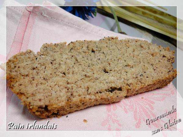 Irish soda bread, un pain irlandais express, version sans gluten