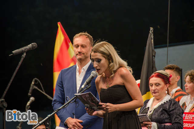 Ilinden Days Ceremony on Shirok Sokak street in Bitola, Macedonia - 27.07.2019