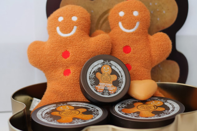 Gingerbread Man Presents Christmas The Body Shop Products