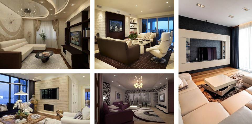 Luxury TV  Living  Room  Sets Home Decor