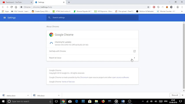 google chrome