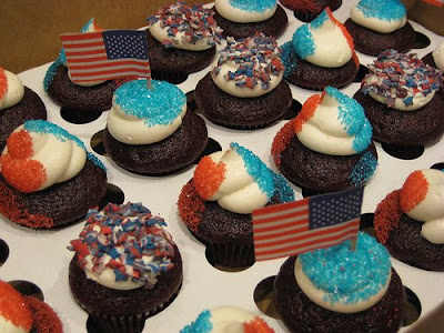 fourth of july cupcakes. Cupcake or 4th of July Red