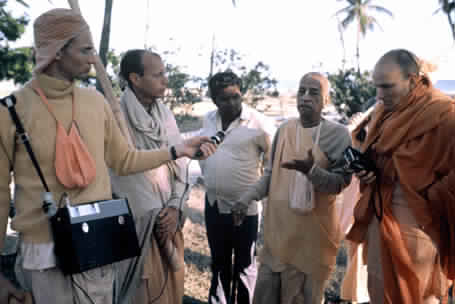 Srila Prabhupada in Mauritius