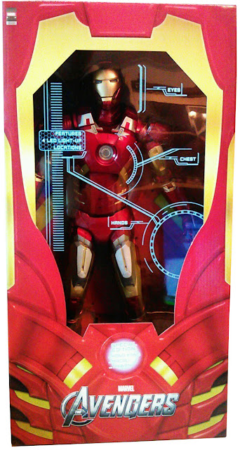 NECA 1/4 Scale Avengers Iron Man Mark Mk VII Figure - Boxed Images