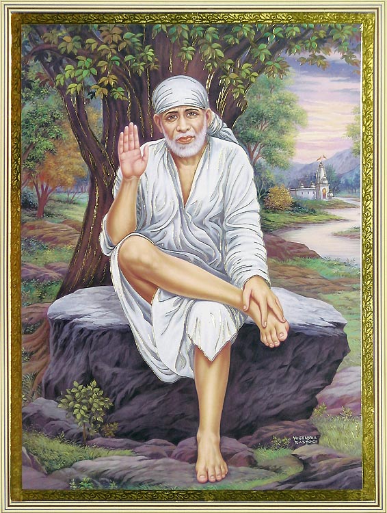 Desktop Wallpaper Of Sai Baba. sai baba wallpaper.