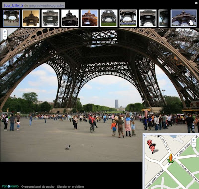 Les photographies Panoramio dans Google Maps Street View