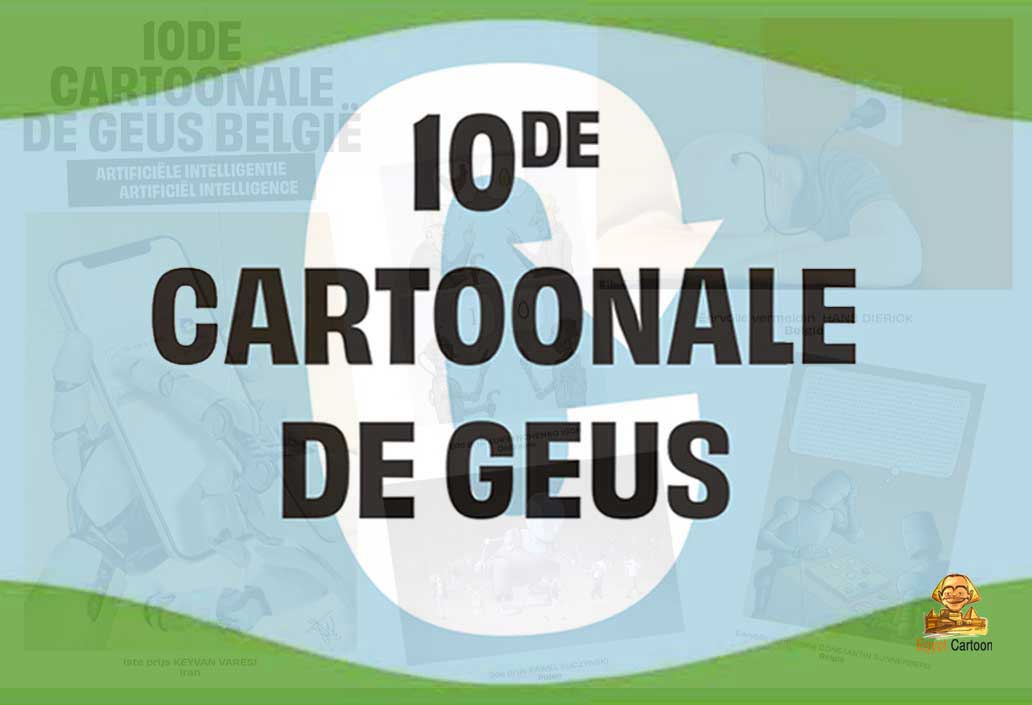 Results of the 10th Cartoon Contest 'De Geus', Belgium 2023