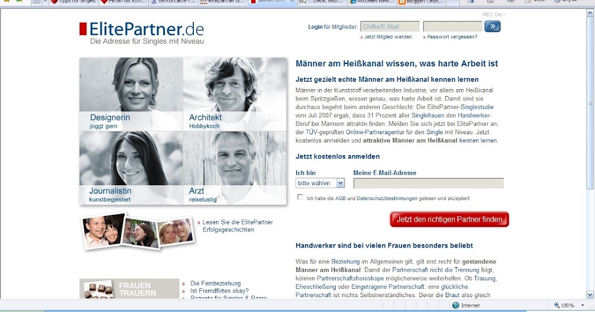 Elitepartner profil ändern