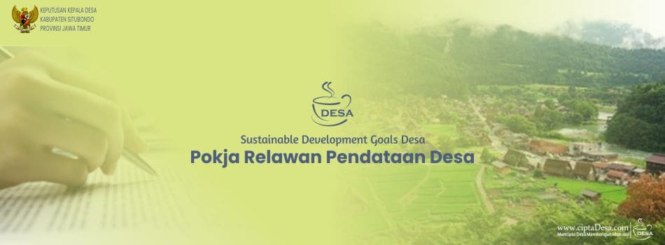 SK Pokja Relawan Pendataan Desa