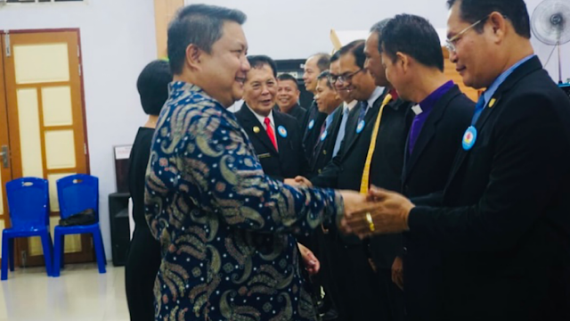 Asosiasi Pendeta Indonesia Kabupaten Sekadau Resmi Dilantik, Ini Pesan Wabup Subandrio