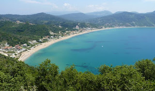 Playa Agios Georgios, Corfú.