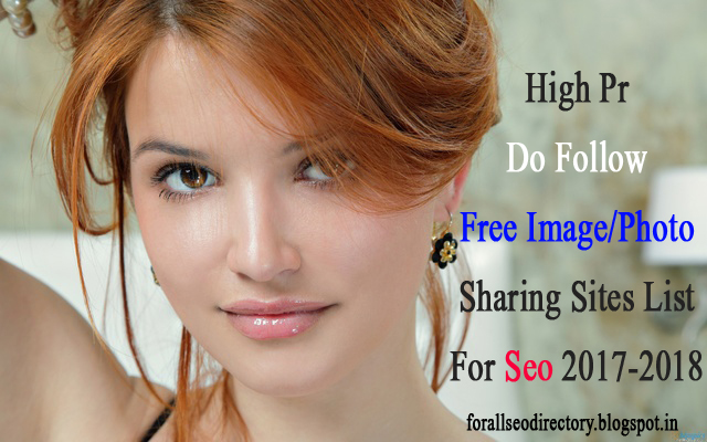 High Pr Do Follow Free Image Sharing Sites