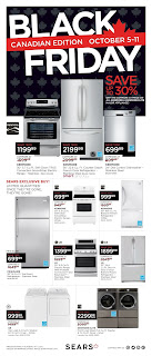 Sears Flyer October 5 – 11, 2017