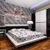 Thiết kế nội thất phòng ngủ hiện đại với tông màu trắng đen huyền thoại