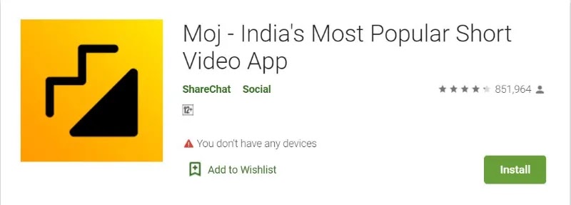How to download Moj app?
