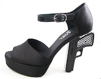 These heels have the form of a gun and are disigned by Coco Chanel