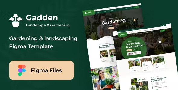 Best Garden & Landscaping Figma Template