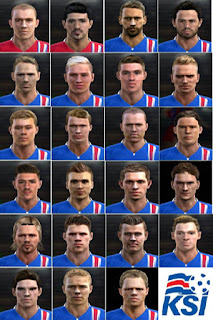 Facepack Iceland 2016 Pes 2013