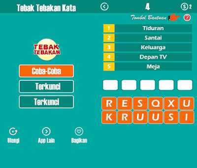 Tebak Tebakan Kata Game Aliendroid