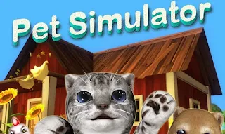 Screenshots of the Pet simulator for Android tablet, phone.