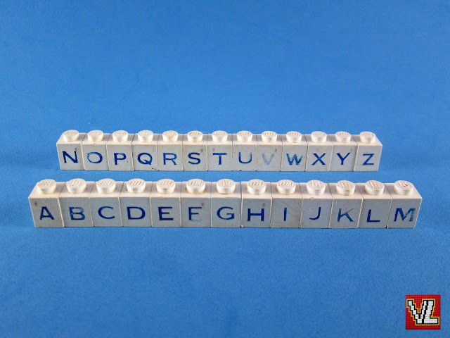 Set LEGO 234 Letter Bricks