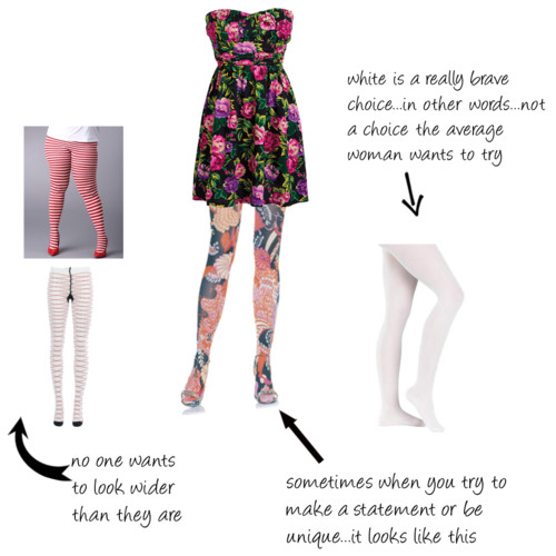 patterned tights for women. crazy pattern dress and tights