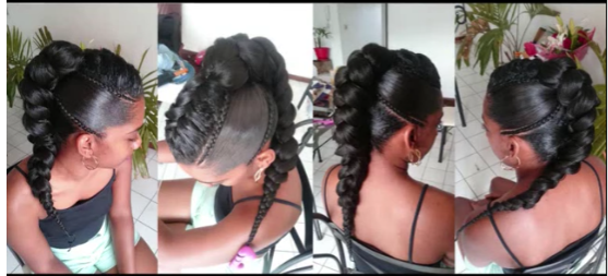 Useful 19 Two French Braids Black Hairstyles - New Natural Hairstyles |  Black curls, Two french braids, Natural hair styles